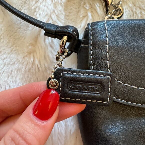 Coach Black Leather Wallet - Picture 6 of 10